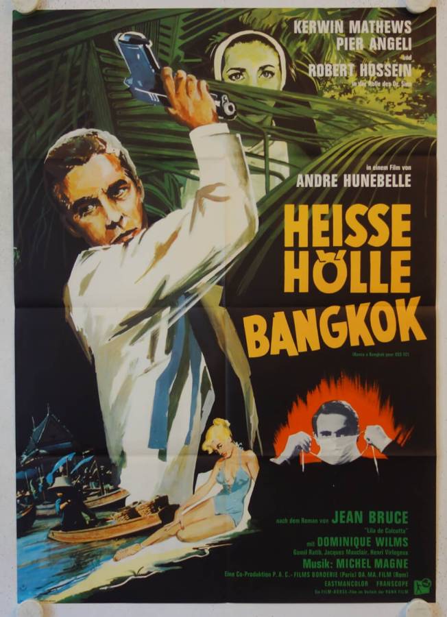 OSS 117 - Heisse Hölle Bangkok originales deutsches Filmplakat